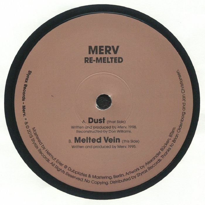 Merv - Re Melted (reissue) : 12inch