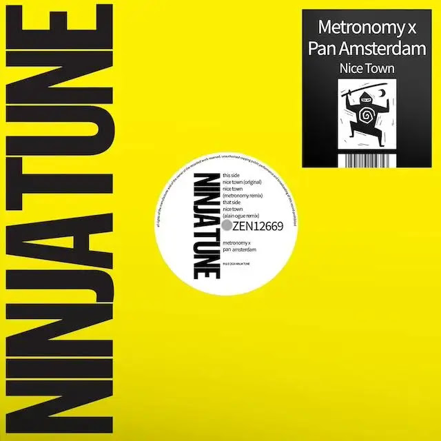 Metronomy x Pan Amsterdam - Nice Town : 12inch