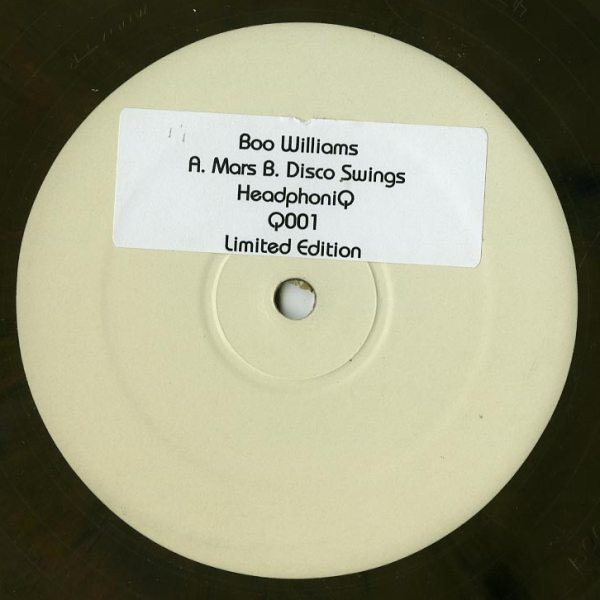 Boo Williams - Mars & Disco Swings : 12inch