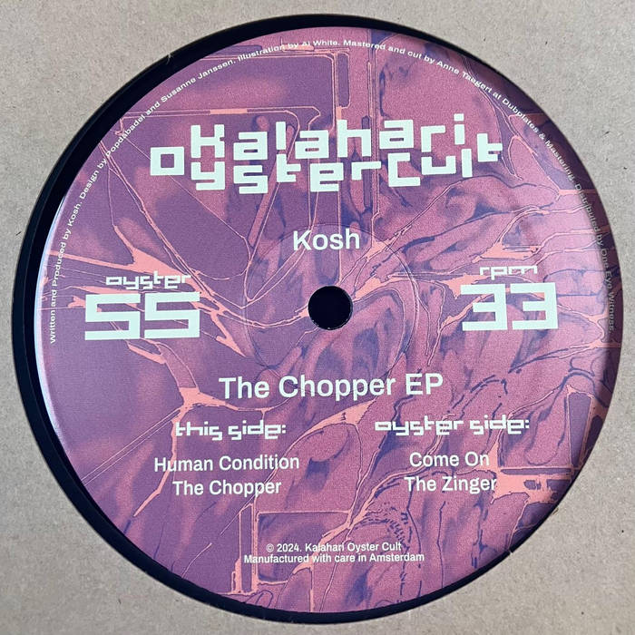 Kosh - The Chopper EP : 12inch