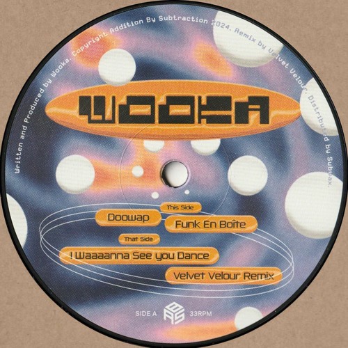 Wooka - Seventh Addition (Incl. Velvet Velour Remix) : 12inch