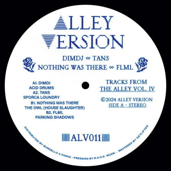 Various Artists - Tracks From The Alley Vol. IV EP : 12inch