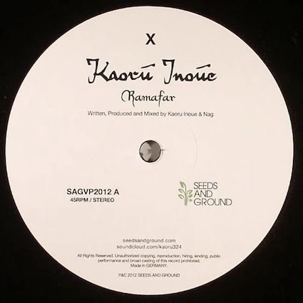 Kaoru Inoue - Ramafar c/w Ground Rhythm (The Backwoods Remix) : 12inch