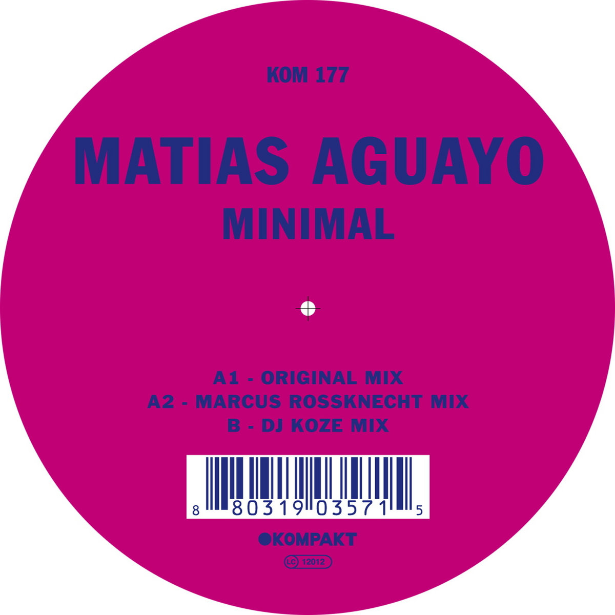 Matias Aguayo - Minimal : 12inch