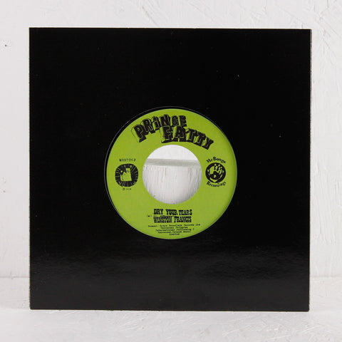 Prince Fatty - Dry Your Tears/ Christopher Columbu : 7inch