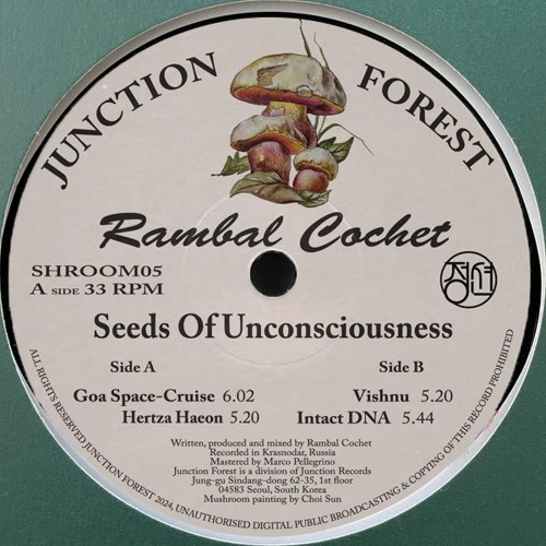Rambal Cochet - Seeds Of Unconsciousness : 12inch