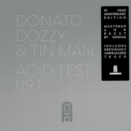 Donato Dozzy & Tin Man - Acid Test 09.1 (10 Year Anniversary Edition) : 12inch