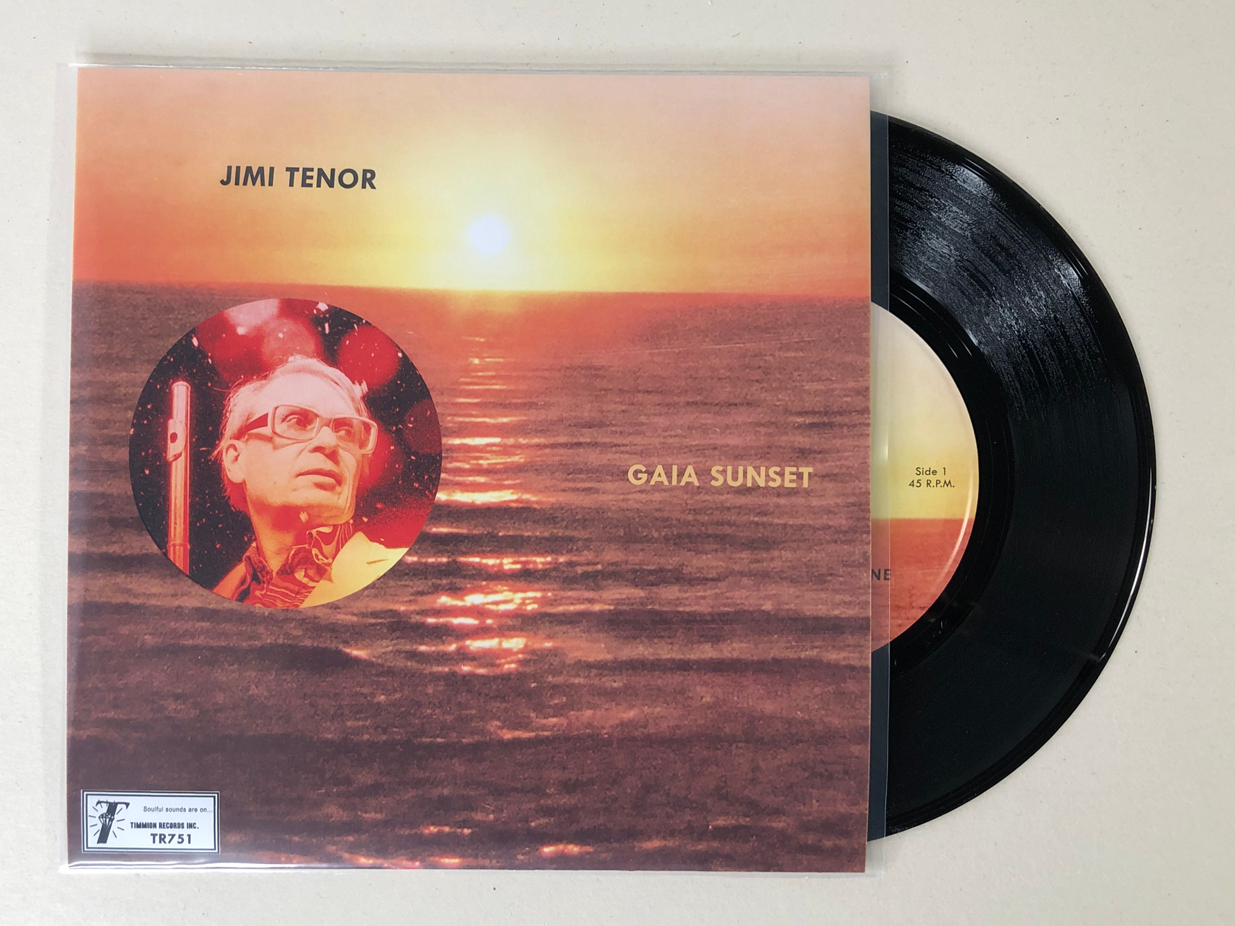 Jimi Tenor & Cold Diamond & Mink - Gaia Sunset : 7inch