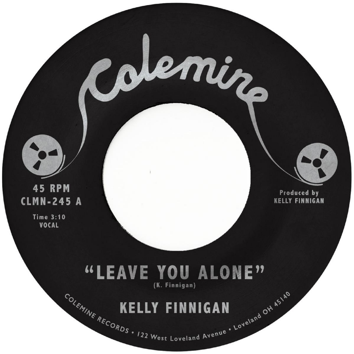 Kelly Finnigan - Leave You Alone / Thom's Heartbreak : 7inch