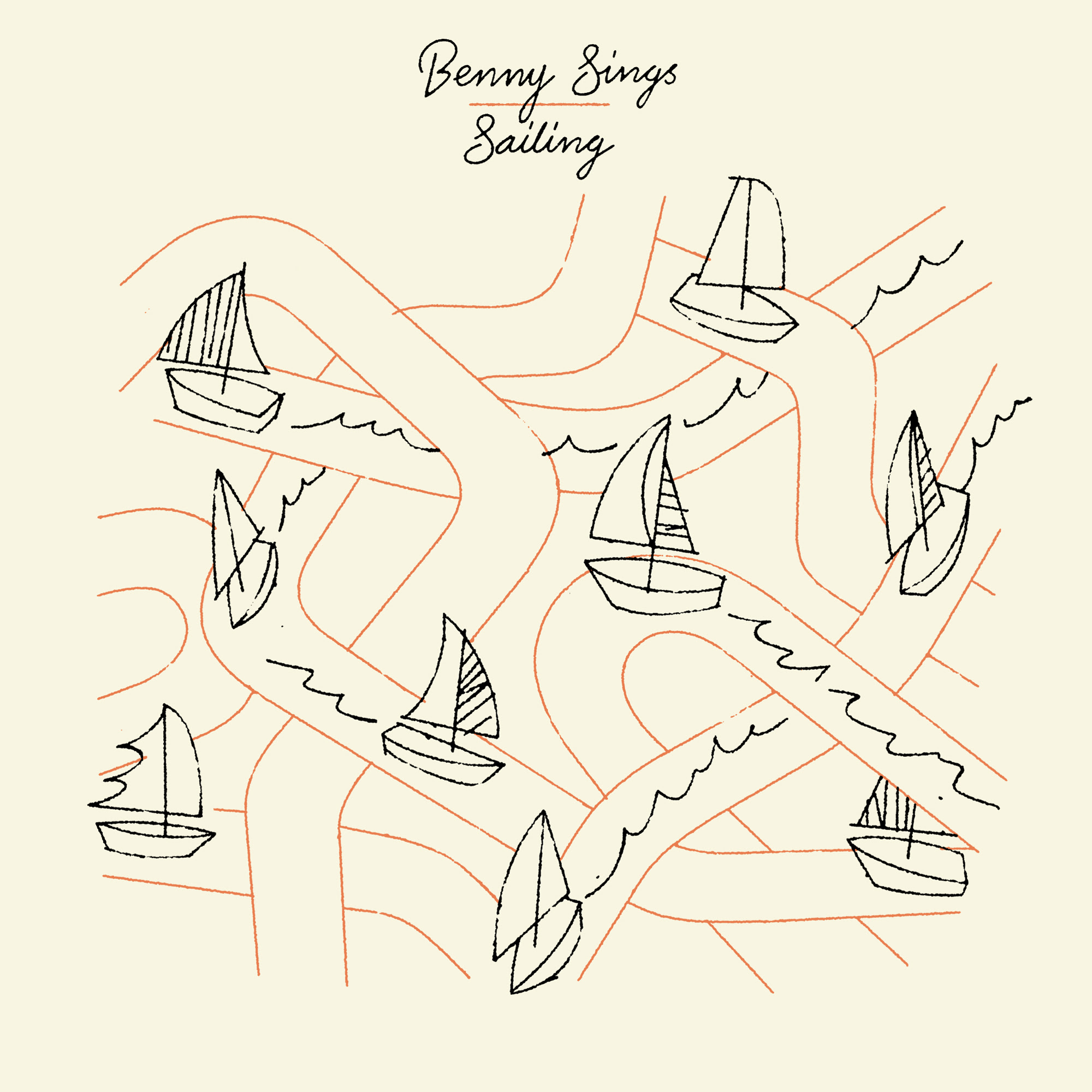 Benny Sings - Sailing / Passionfruit : 7inch