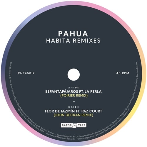 Pahua - Habita - 7 inch Remixes : 7inch