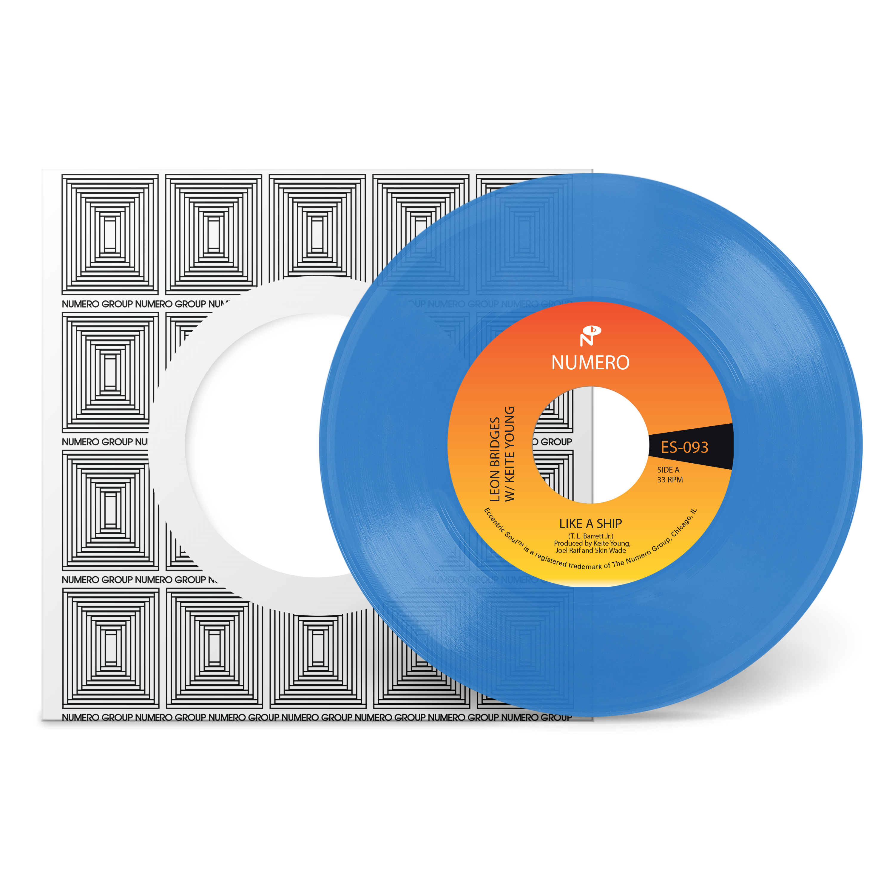 Leon Bridges & Pastor T. L. Barrett - Like A Ship : 7inch(Color)