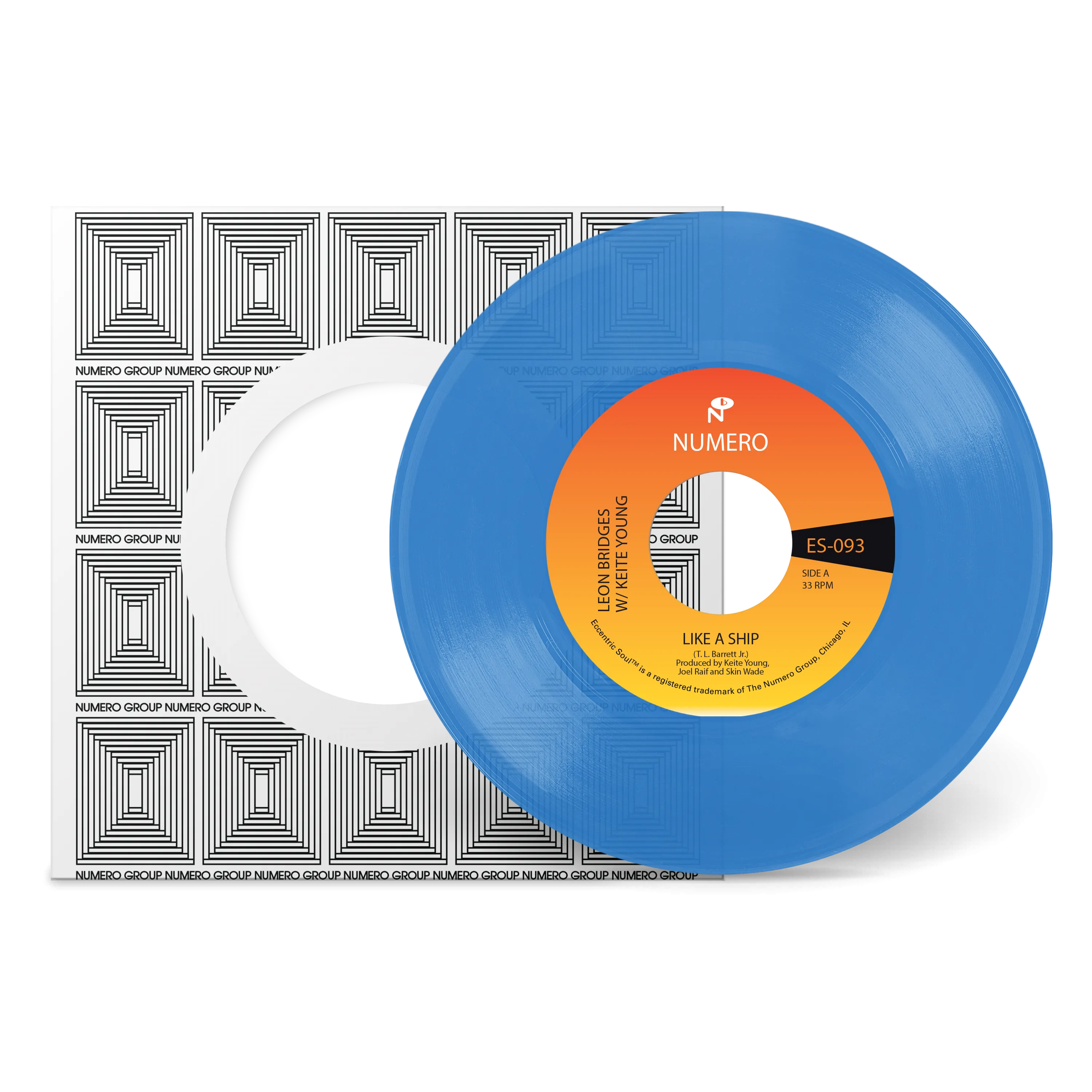 Leon Bridges & Pastor T. L. Barrett - Like A Ship : 7inch(Color)