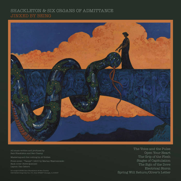 Shackleton & Six Organs of Admittance - Jinxed By Being : 2LP