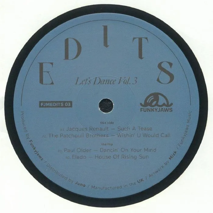 Jacques Renault / The Patchouli Brothers / Paul Older / Elado - Let's Dance Vol 3 : 12inch