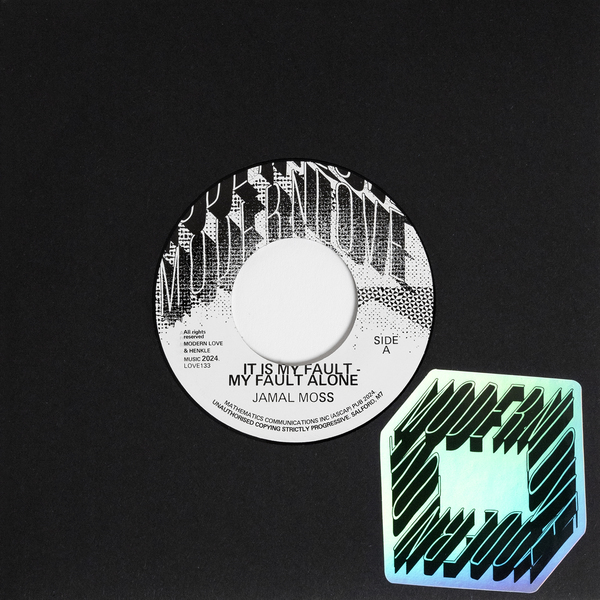 Jamal Moss - It Is My Fault, My Fault Alone : 7inch