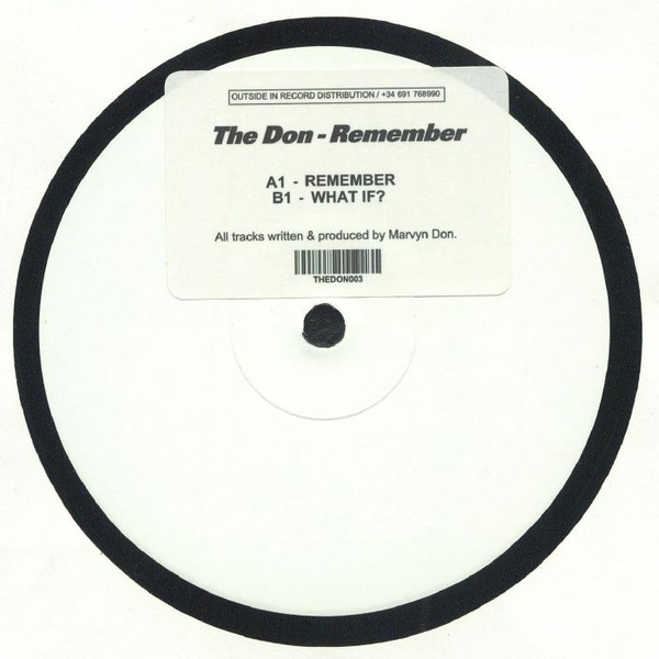THE DON - Remember : 12inch