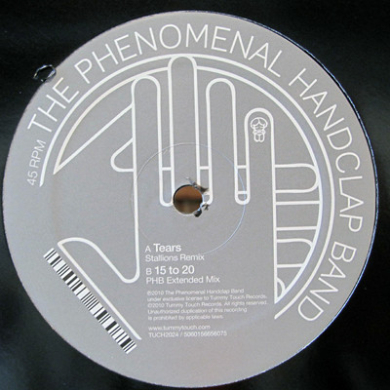 The Phenomenal Handclap Band - Tears / 15 to 20 | NEWTONE