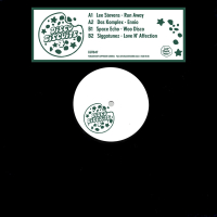 Various (Lee Stevens,Das Komplex,Space Echo - Disco Biscuits #4 (handstamped vinyl, cover sticker)