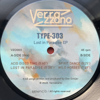 Type-303 - Lost In Paradise EP