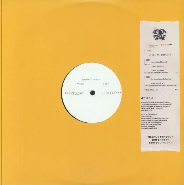 Joaquin Claussell / The Ricky Corey Collective - Yellow Jackets Vol.8 : 12inch