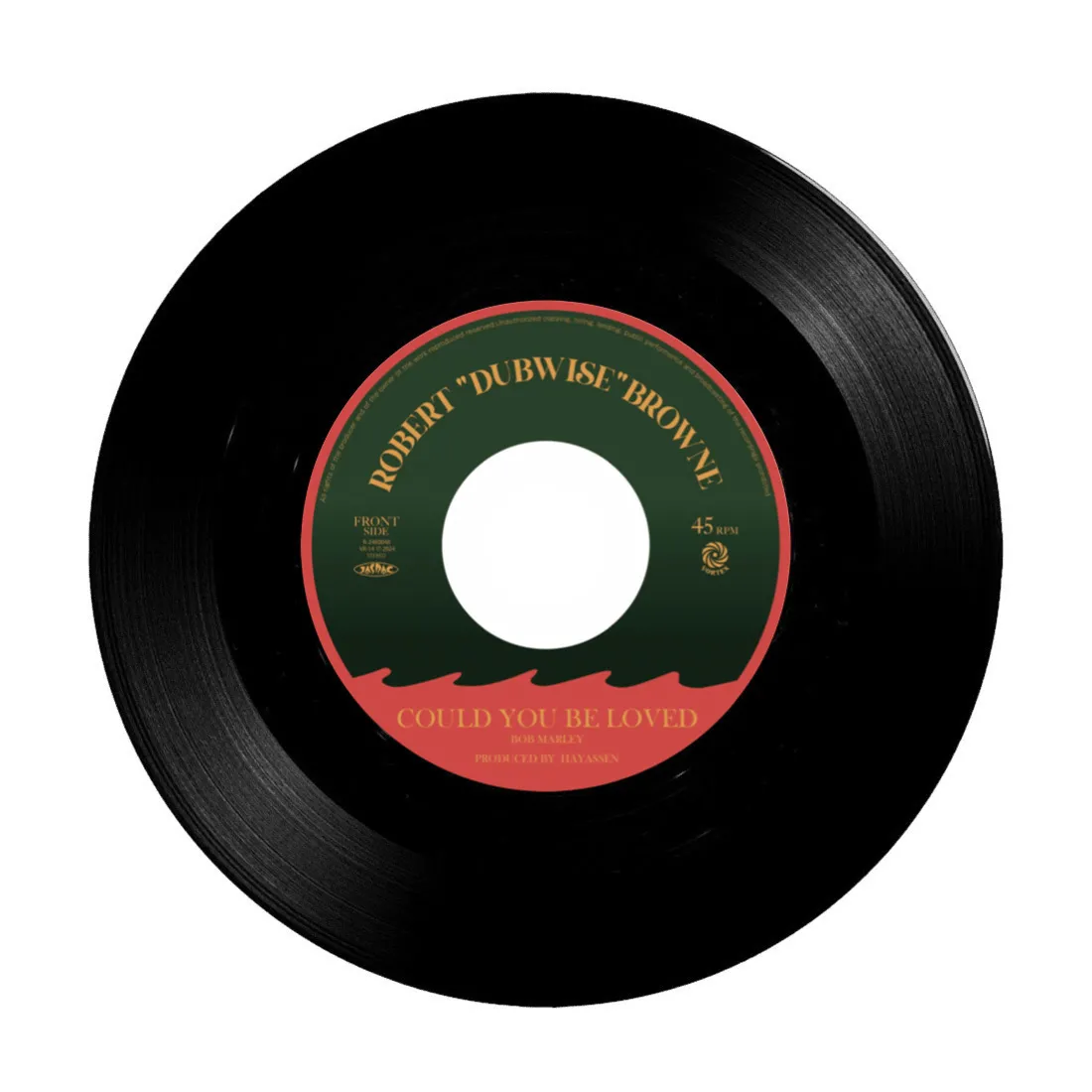 ROBERT "DUBWISE" BROWNE - Front Side - Could You Be Loved / Back Side - Version : 7inch
