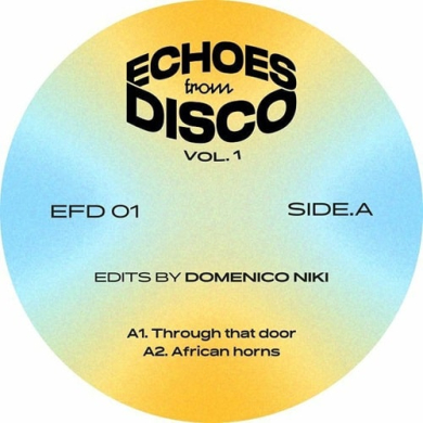 Domenico Niki - Echoes From Disco Vol 1 (Vinyl) | NEWTONE RECORDS