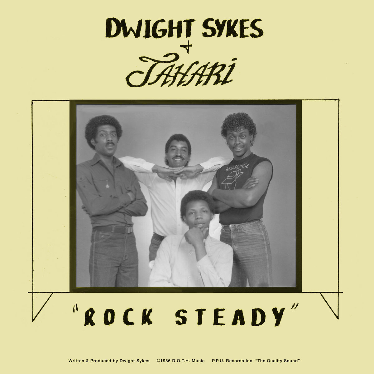 Dwight Sykes & Jahari - Rock Steady : 7inch