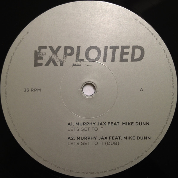 Murphy Jax Feat. Mike Dunn - Lets Get To It : 12inch