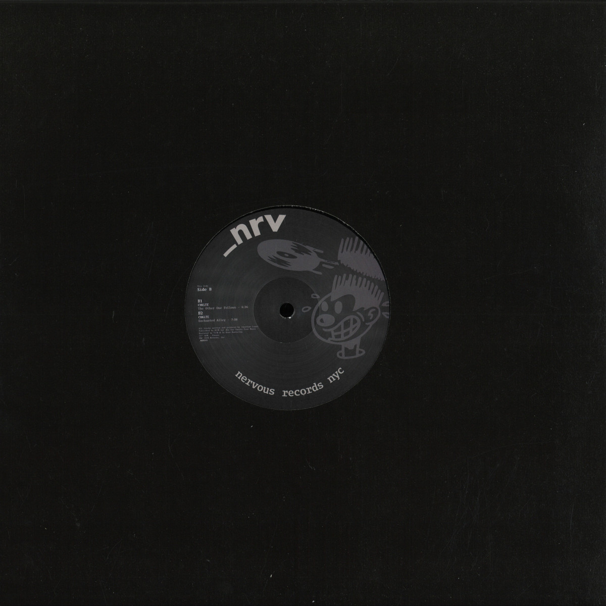 Chklte - NRV003 (Incl. Cristi Cons Remix) : 12inch