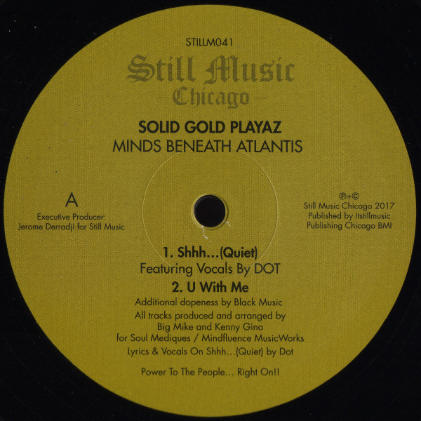 Solid Gold Playaz - Minds Beneath Atlantis : 12inch