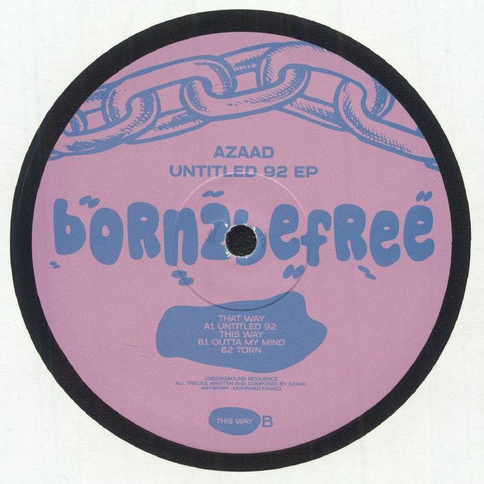 Azaad - Untitled 92 EP : 12inch