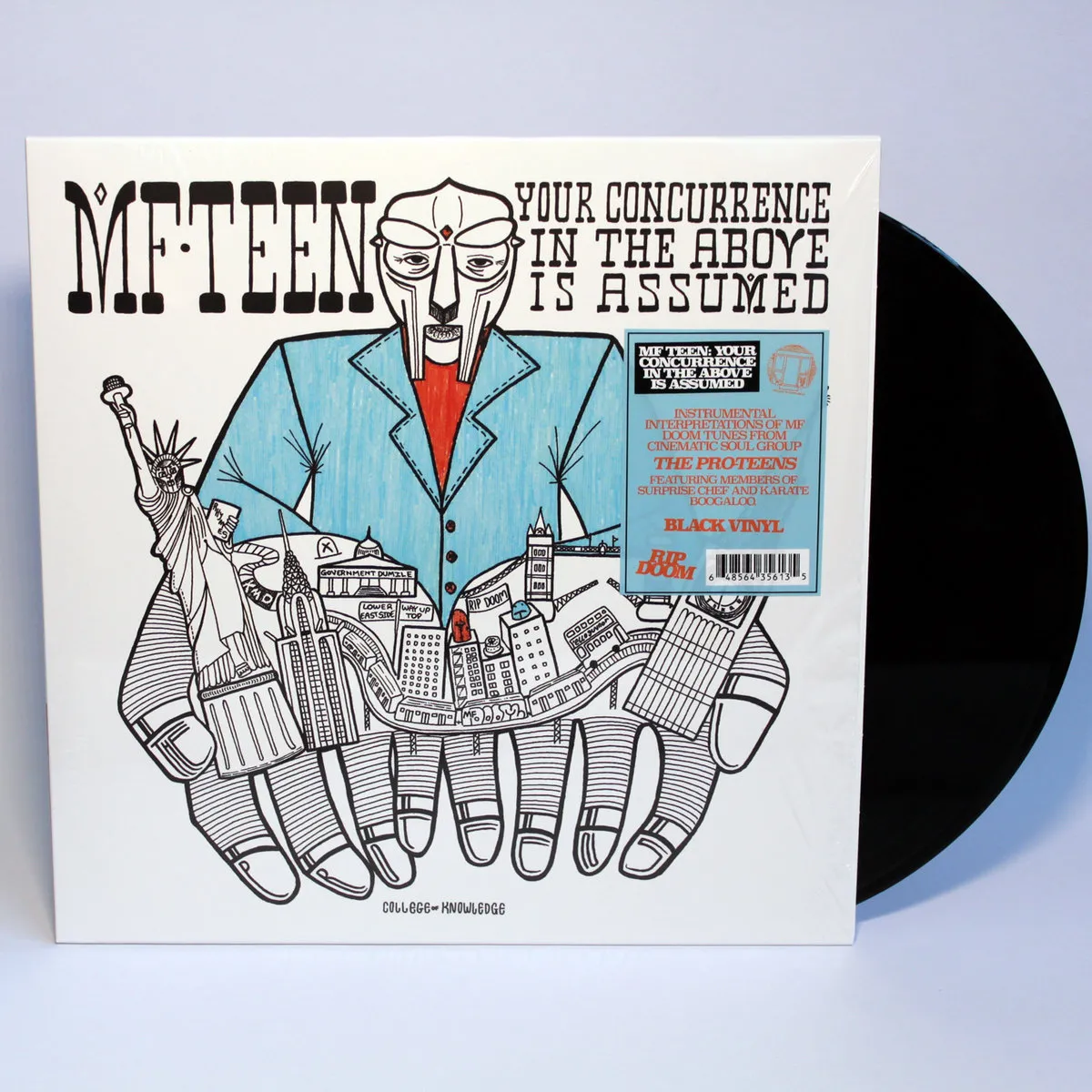 The Pro-Teens - MF TEEN: Your Concurrence In The Above Is Assumed (Black Vinyl) : LP