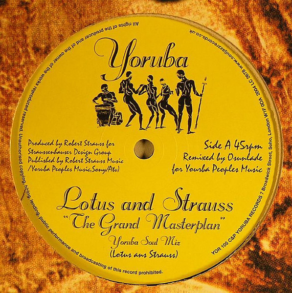 Lotus and Strauss - The Grand Masterplan : 12inch