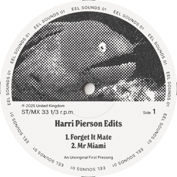 Harri Pierson Edits - Eel Sounds 01 : 12inch