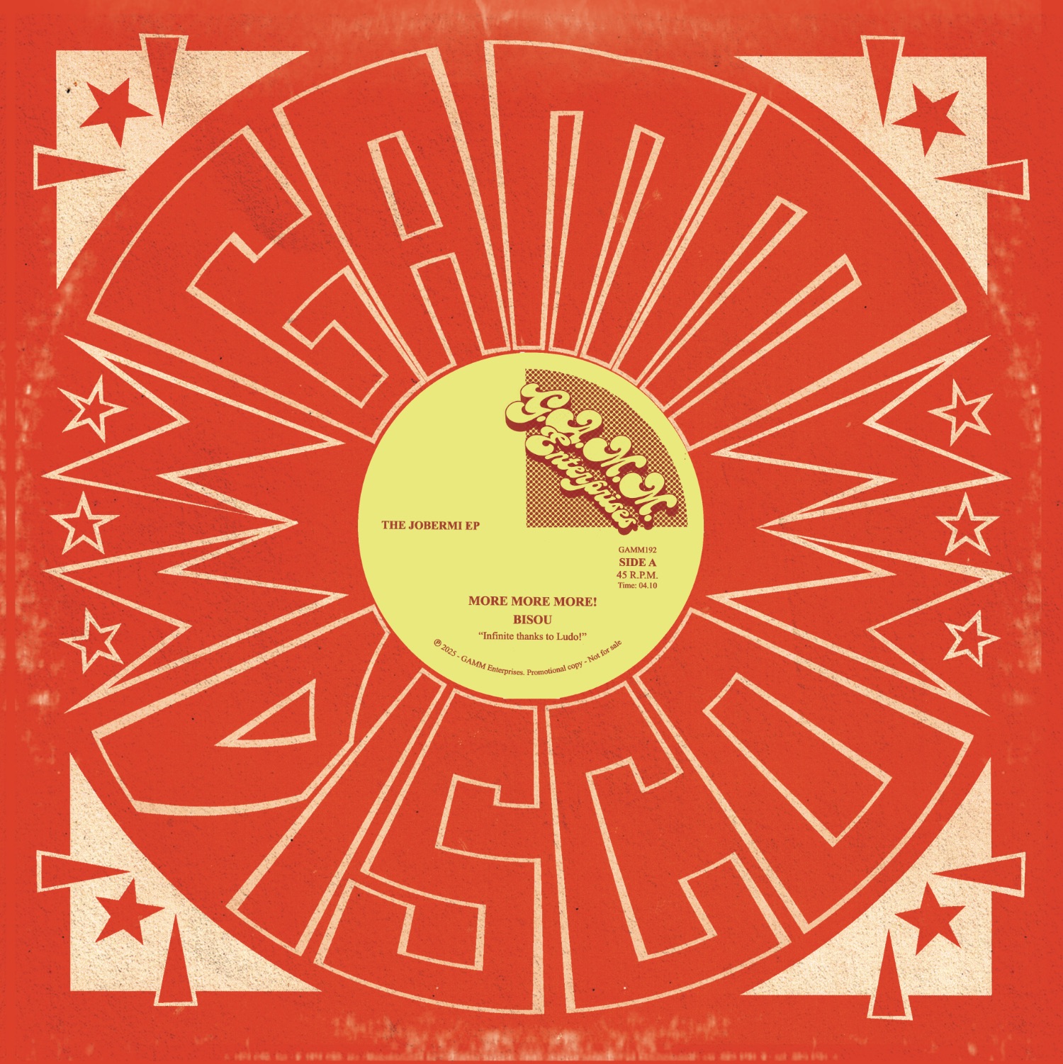 BISOU - THE JOBERMI EP : 12inch