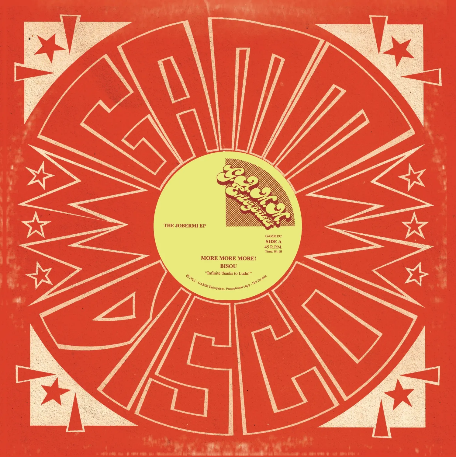 BISOU - THE JOBERMI EP : 12inch
