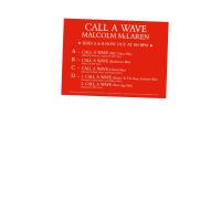 Malcolm McLaren And The Bootzilla Orchestra - Call A Wave Remixes (2x12")