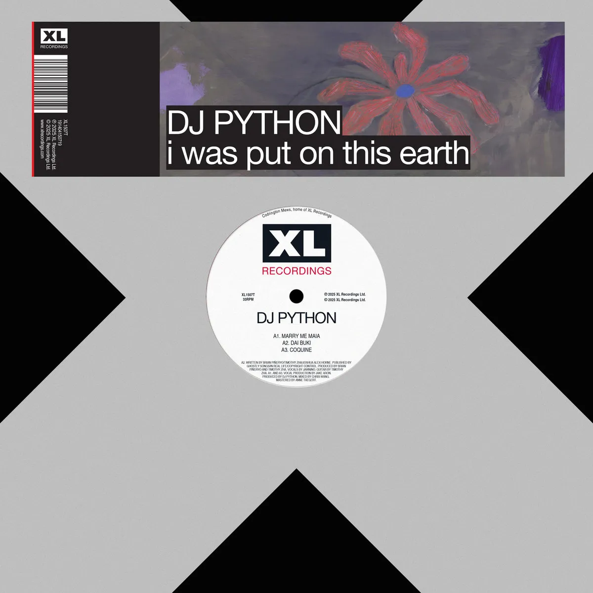 DJ Python - I Was Put On This Earth : 12inch