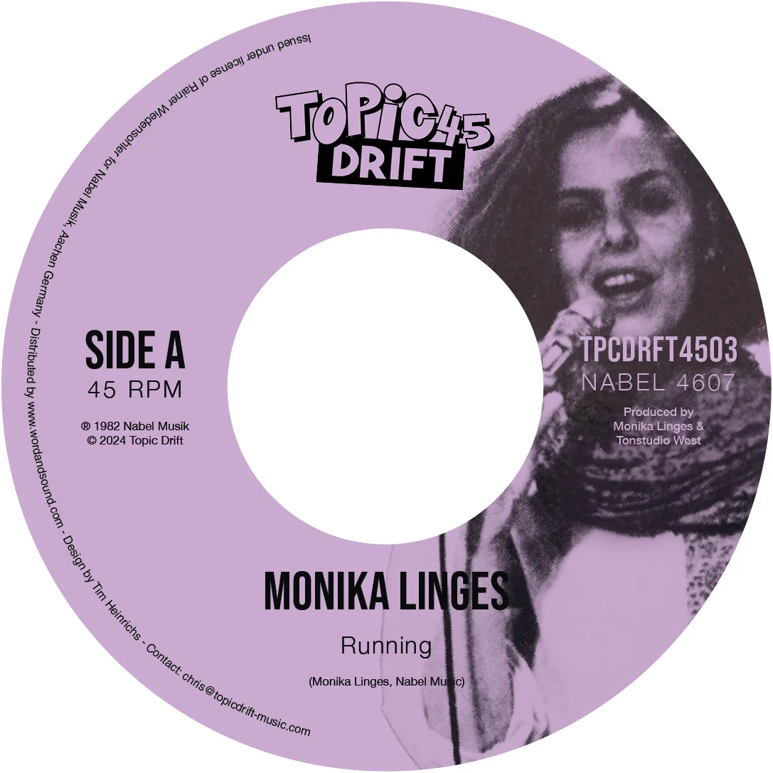 Monika Linges - Running / Till We Get There : 7inch