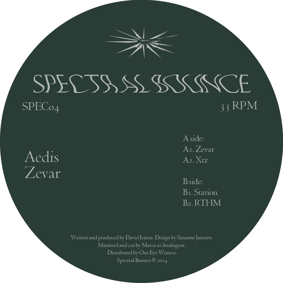 Aedis - Zevar : 12inch