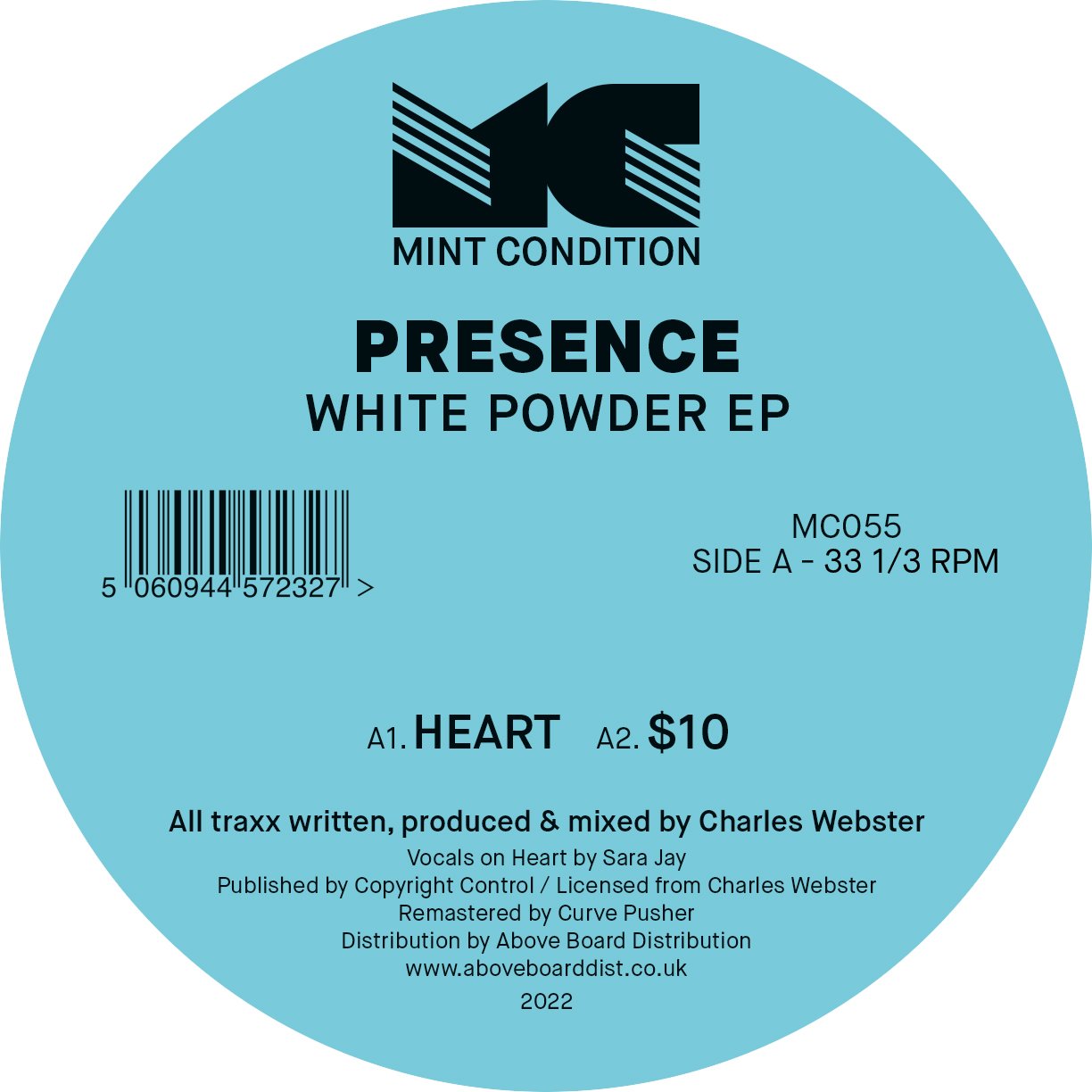 Presence - White Powder EP : 12inch