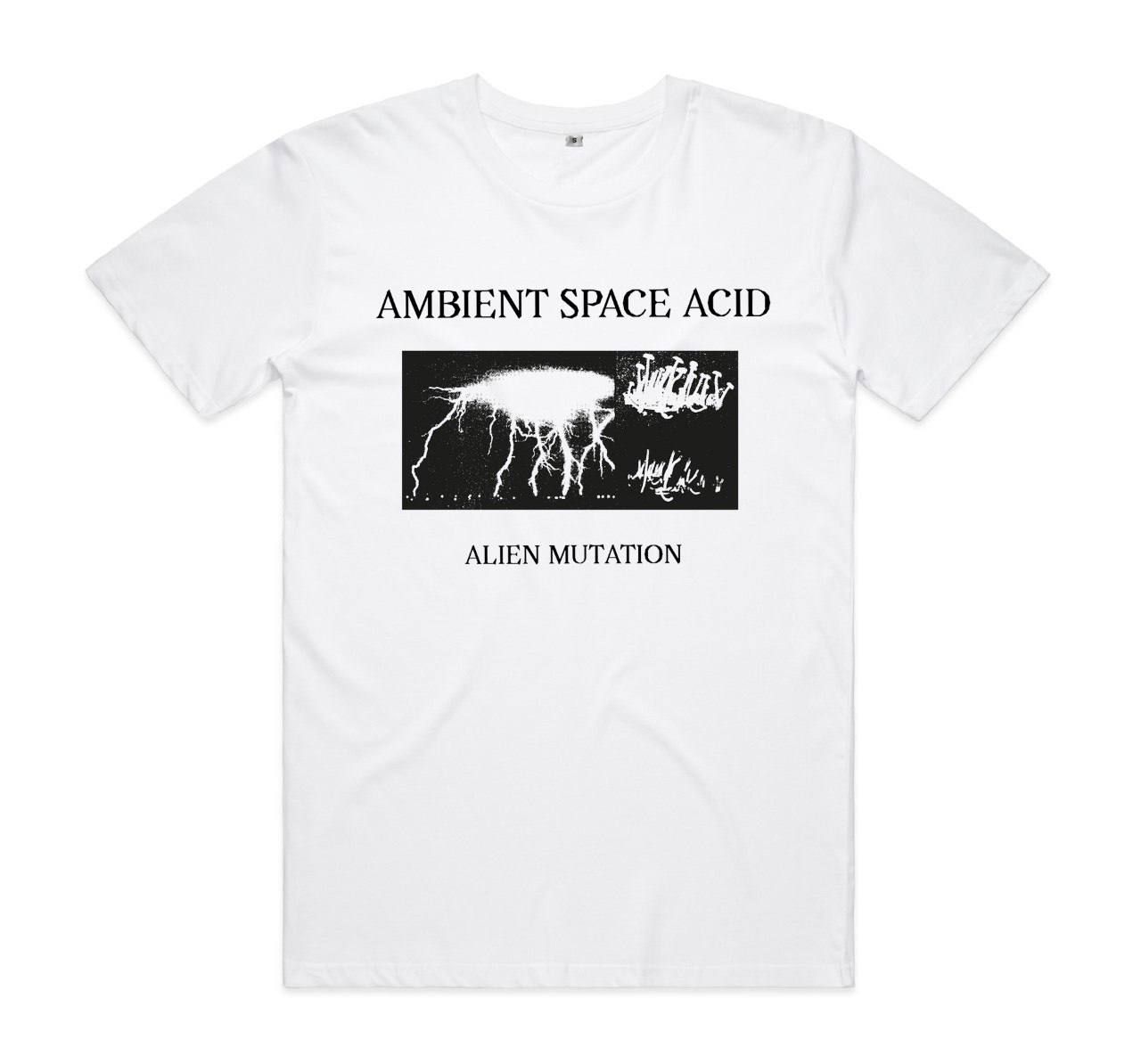 Transmigration - TRANSMIGRATION "Alien Mutation" T - White : T-shirt（Large）