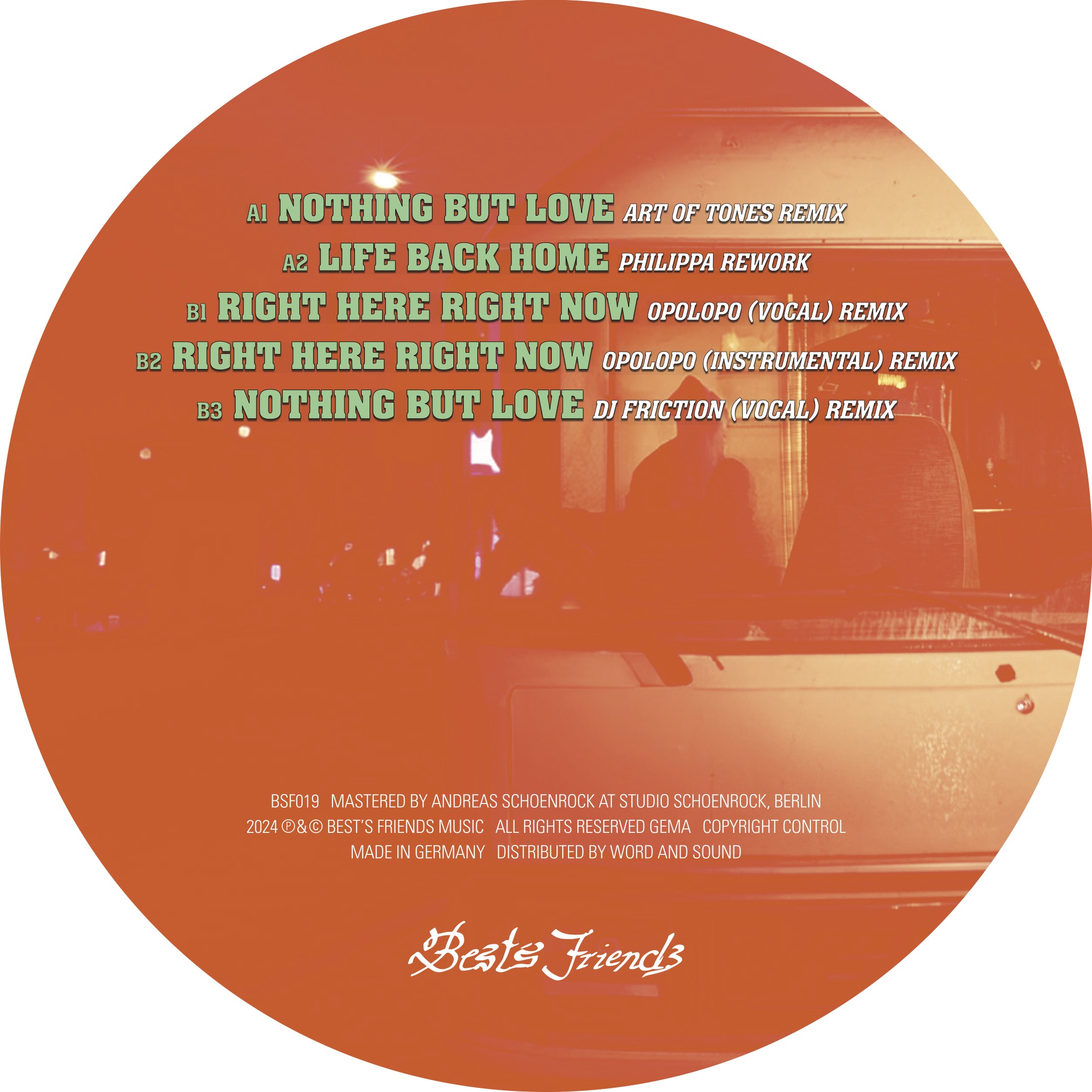 Cosmo Klein and The Campers - Soul Fiction Remixed EP (Art of Tones, Philippa, OPOLOPO, Friction) : 12inch