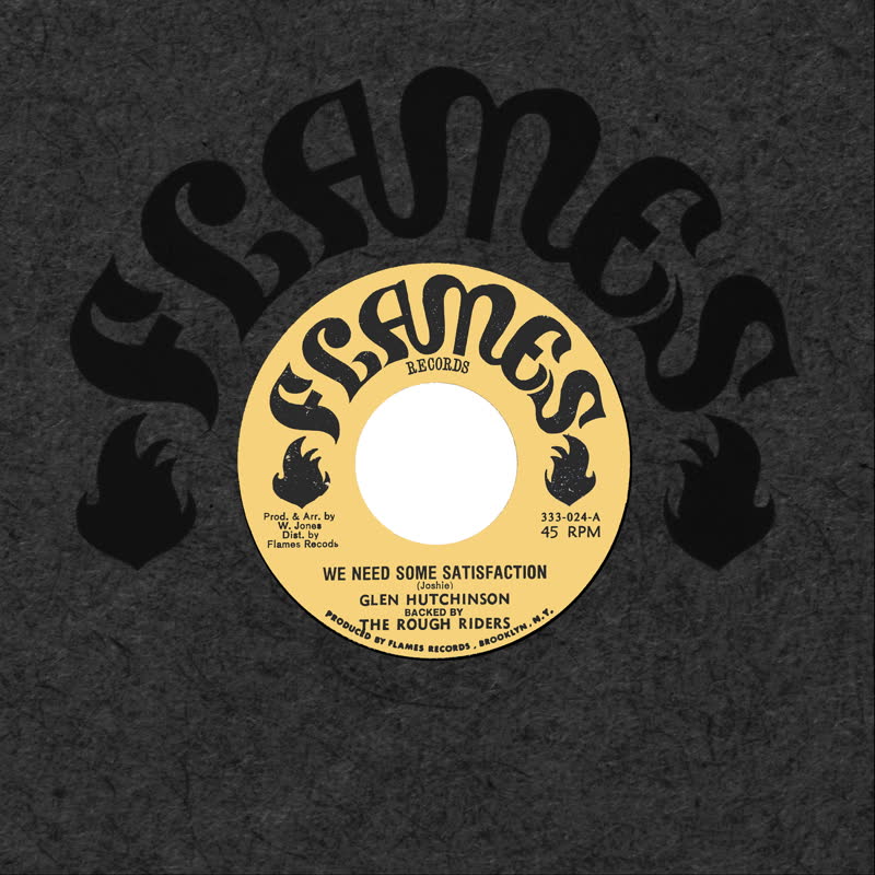Glen Hutchinson - We Need Some Satisfaction : 7inch