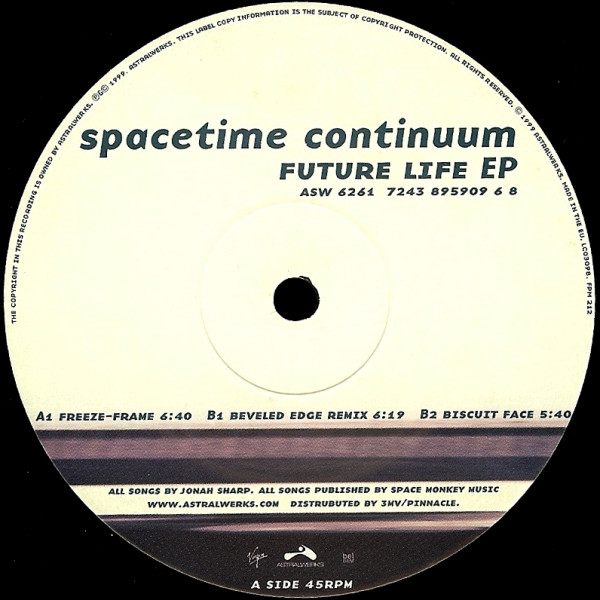 Spacetime Continuum - Future Life EP : 12inch