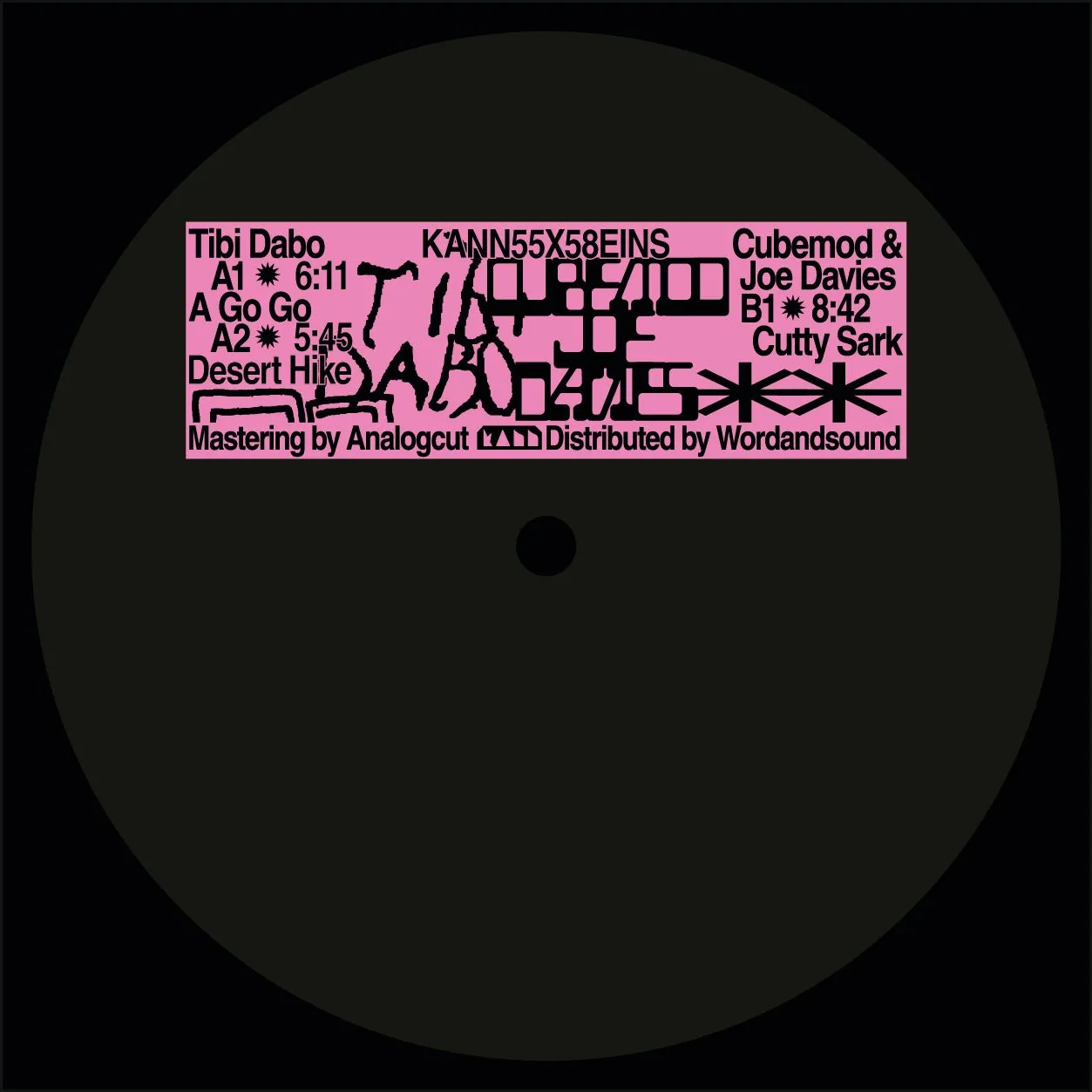 Tibi Dabo / Cubemod & Joe Davies - KANN55X58EINS : 12inch