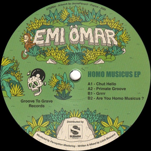 Emi ÖMar - Homo Musicus EP : 12inch