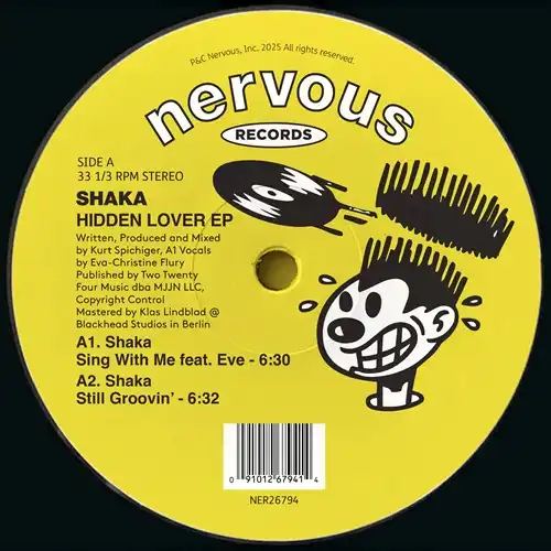 Shaka - Hidden Lover EP : 12inch