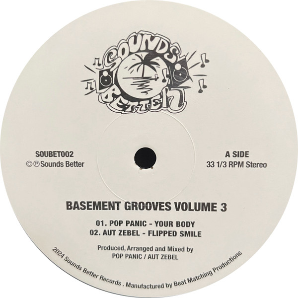 Various Artists - Basement Grooves Vol. 3 : 12inch